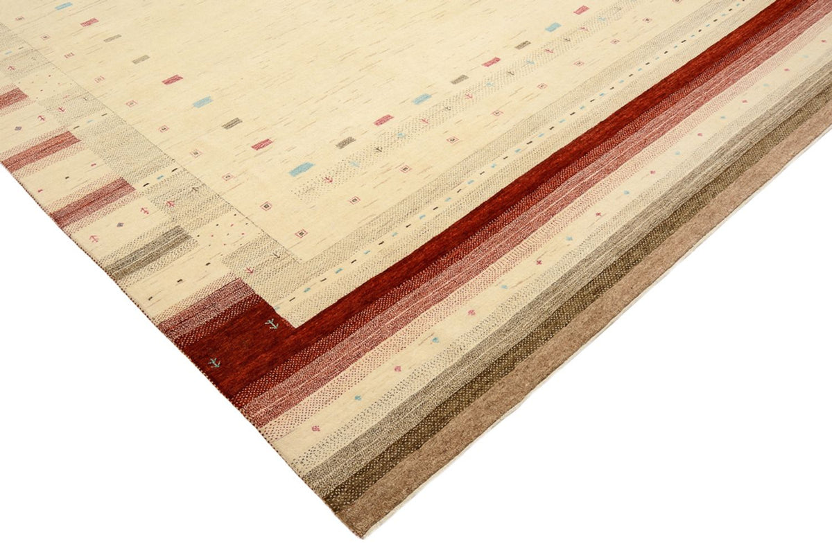 Tappeto Gabbeh - Loribaft Indus - 349 x 251 cm - beige chiaro