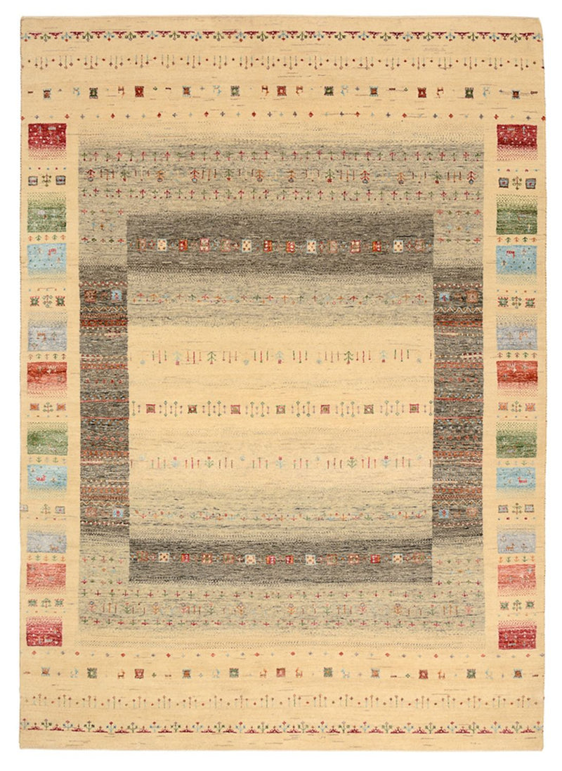 Tappeto Gabbeh - Loribaft Indus - 243 x 171 cm - multicolore