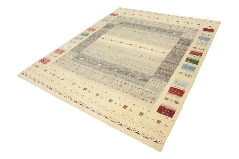 Tappeto Gabbeh - Loribaft Indus - 252 x 203 cm - multicolore