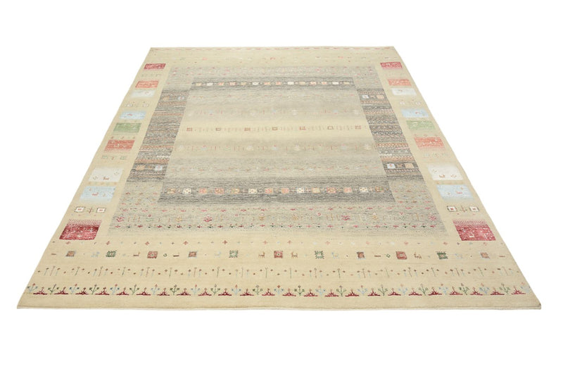 Tappeto Gabbeh - Loribaft Indus - 252 x 203 cm - multicolore