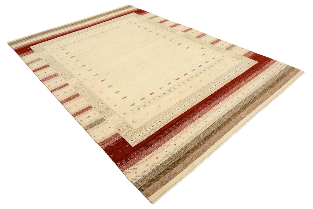 Tappeto Gabbeh - Loribaft Indus - 296 x 203 cm - beige chiaro