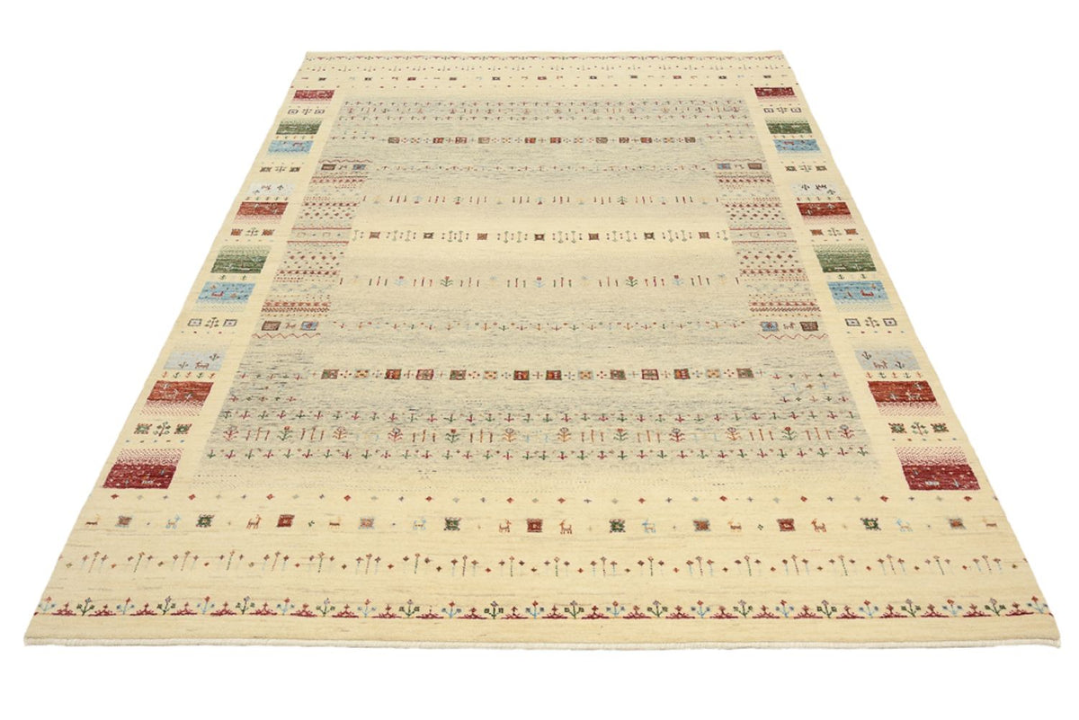 Tappeto Gabbeh - Loribaft Indus - 241 x 172 cm - beige scuro