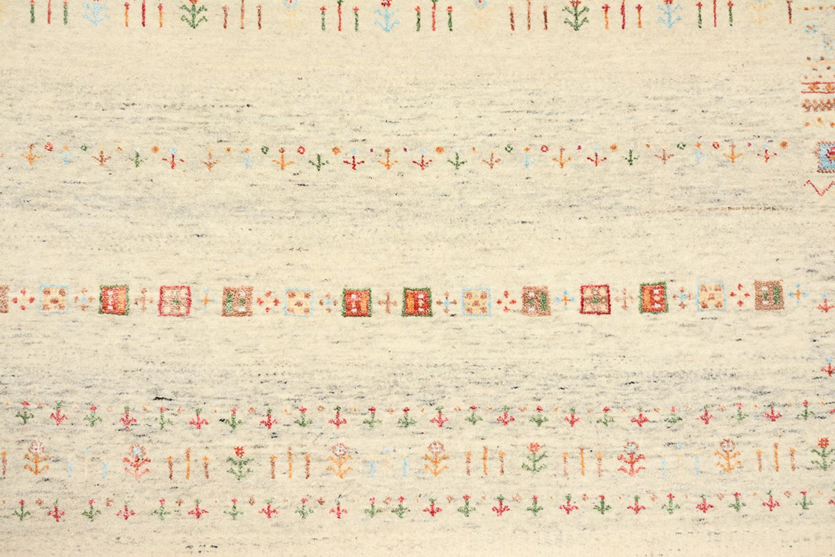 Tappeto Gabbeh - Loribaft Indus - 241 x 172 cm - beige scuro