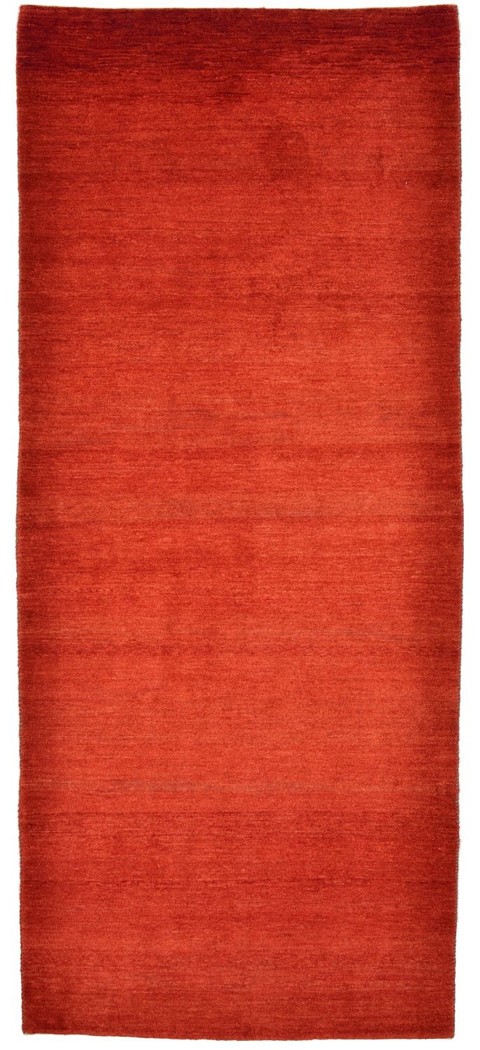 Tappeto corsia Tappeto Gabbeh - Loribaft Persero - 208 x 86 cm - rosso