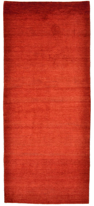 Tappeto corsia Tappeto Gabbeh - Loribaft Persero - 208 x 86 cm - rosso
