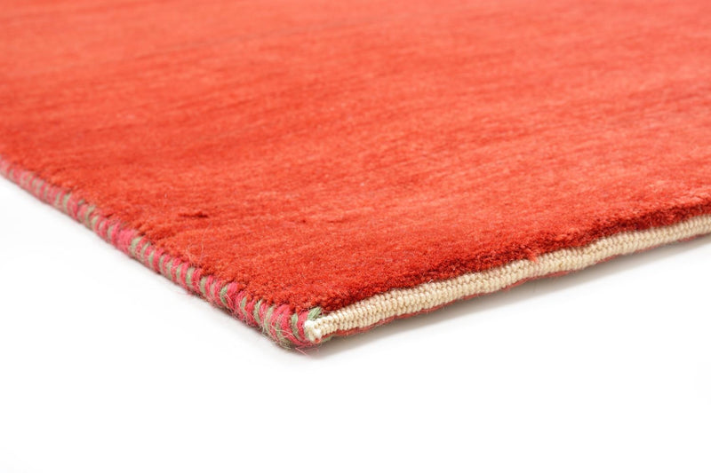 Tappeto corsia Tappeto Gabbeh - Loribaft Persero - 208 x 86 cm - rosso