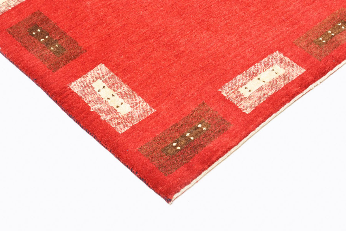 Tappeto Gabbeh - Loribaft Persero - 166 x 104 cm - rosso