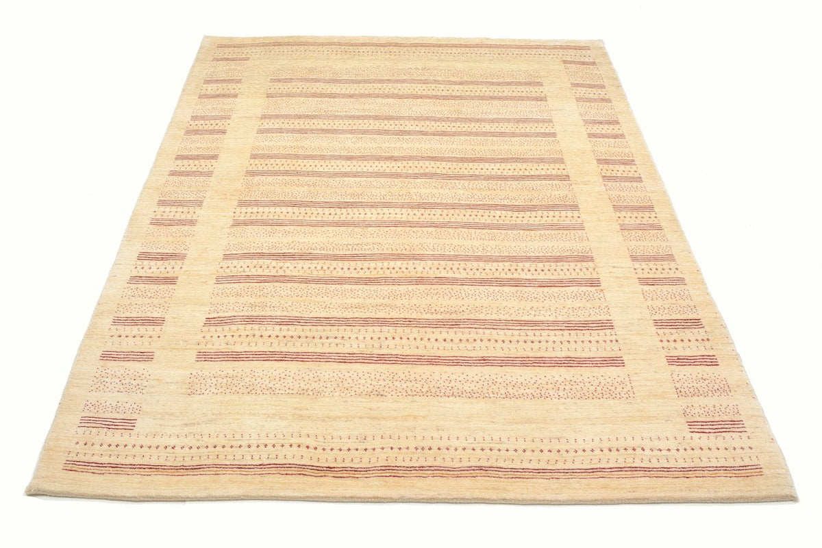 Tappeto Gabbeh - Loribaft Persero - 202 x 153 cm - naturale
