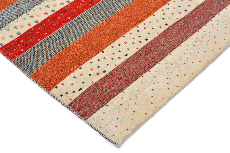Tappeto Gabbeh - Loribaft Persero - 213 x 160 cm - multicolore