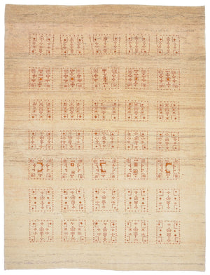 Tappeto Gabbeh - Loribaft Persero - 198 x 148 cm - naturale