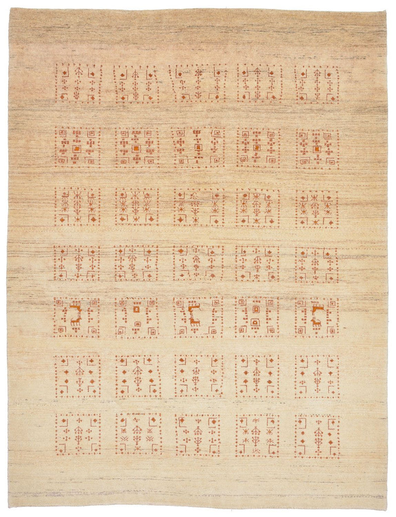 Tappeto Gabbeh - Loribaft Persero - 198 x 148 cm - naturale