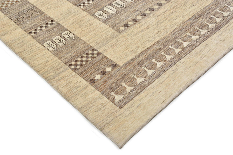 Tappeto Gabbeh - Loribaft Persero - 253 x 203 cm - sabbia