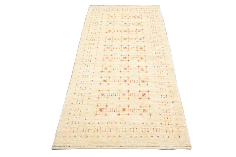 Tappeto corsia Tappeto Gabbeh - Loribaft Persero - 201 x 88 cm - naturale