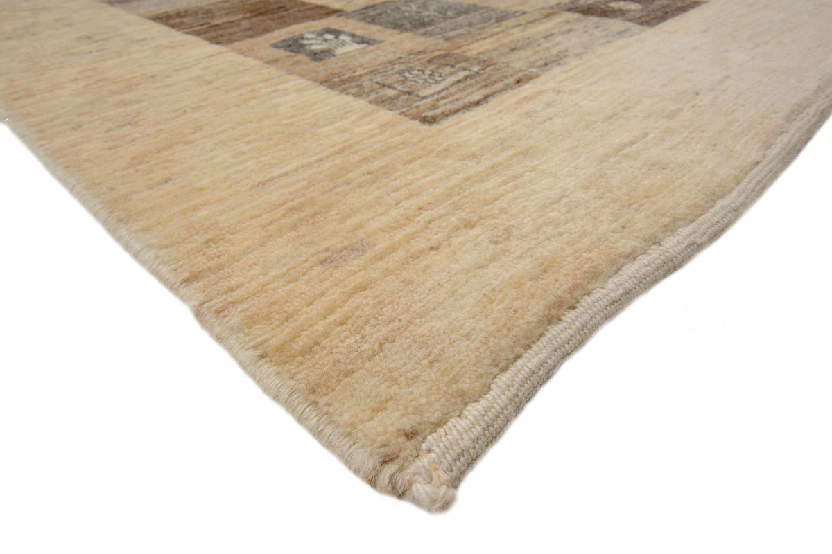 Tappeto corsia Tappeto Gabbeh - Loribaft Persero - 512 x 101 cm - marrone chiaro