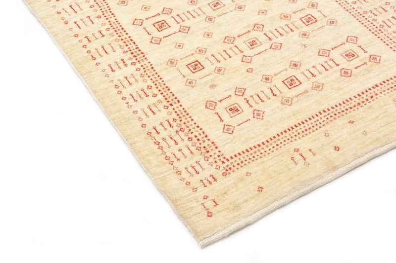 Tappeto corsia Tappeto Gabbeh - Loribaft Persero - 195 x 85 cm - beige