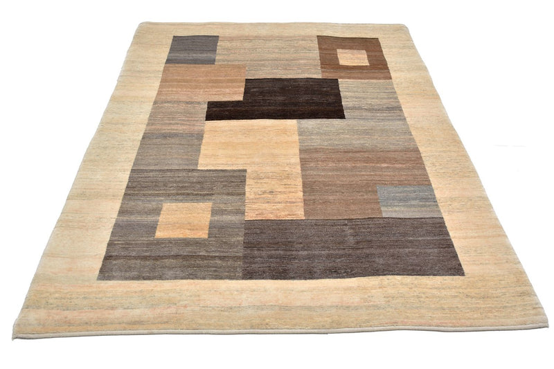 Tappeto Gabbeh - Loribaft Persero - 233 x 152 cm - marrone
