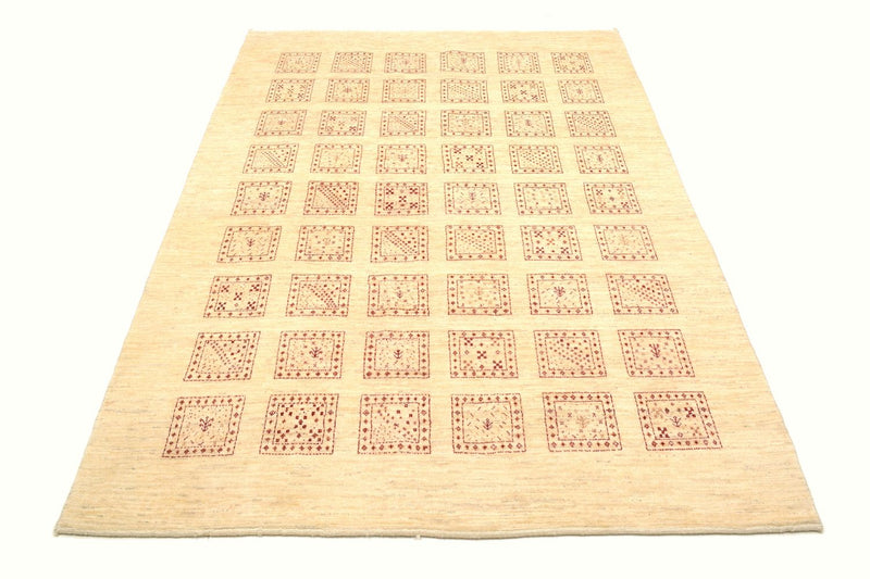 Tappeto Gabbeh - Loribaft Persero - 211 x 141 cm - beige