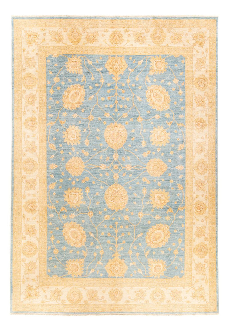 Tappeto Ziegler - 343 x 248 cm - blu chiaro
