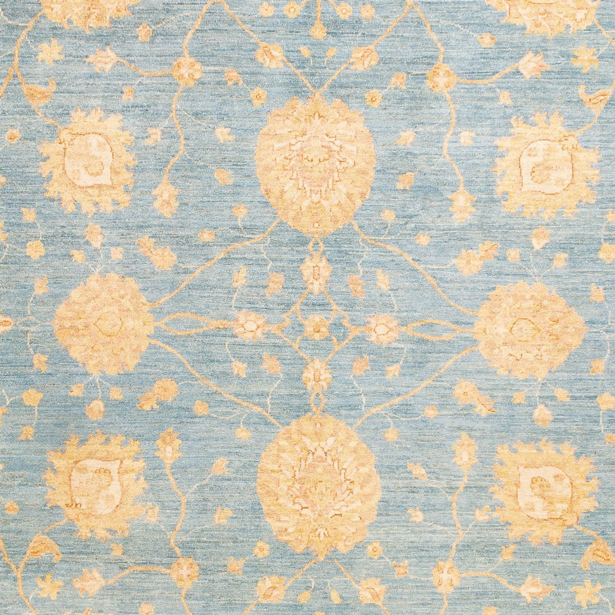 Tappeto Ziegler - 343 x 248 cm - blu chiaro
