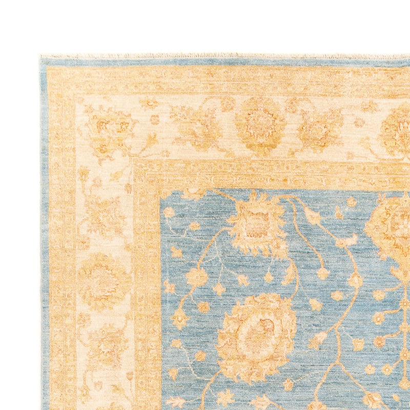 Tappeto Ziegler - 343 x 248 cm - blu chiaro