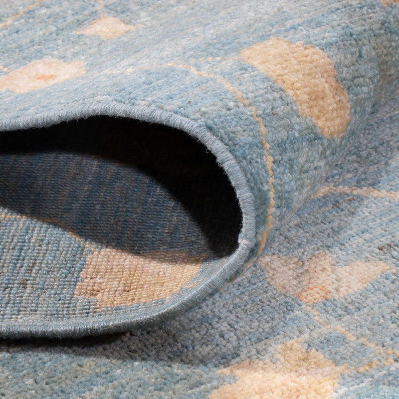 Tappeto Ziegler - 348 x 252 cm - blu mare