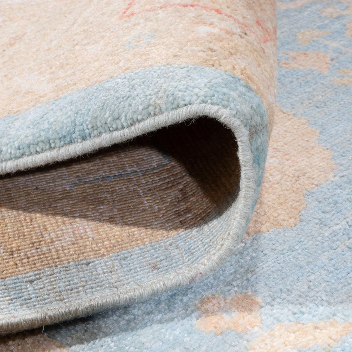 Tappeto Ziegler - 345 x 257 cm - blu chiaro