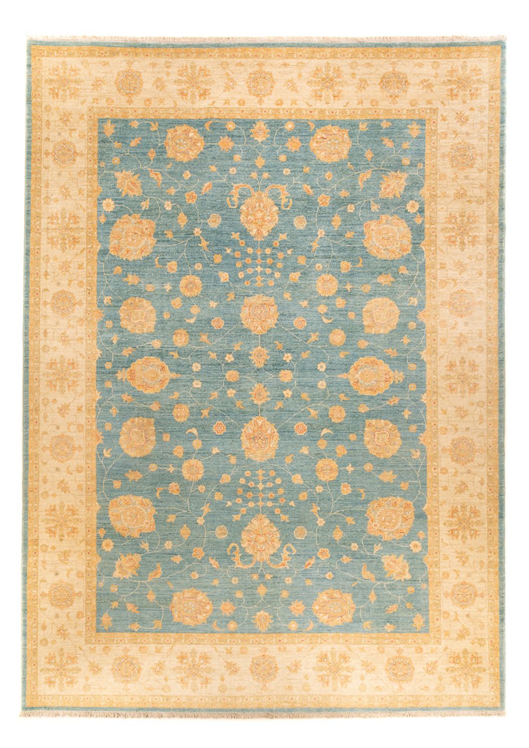 Tappeto Ziegler - 353 x 255 cm - blu