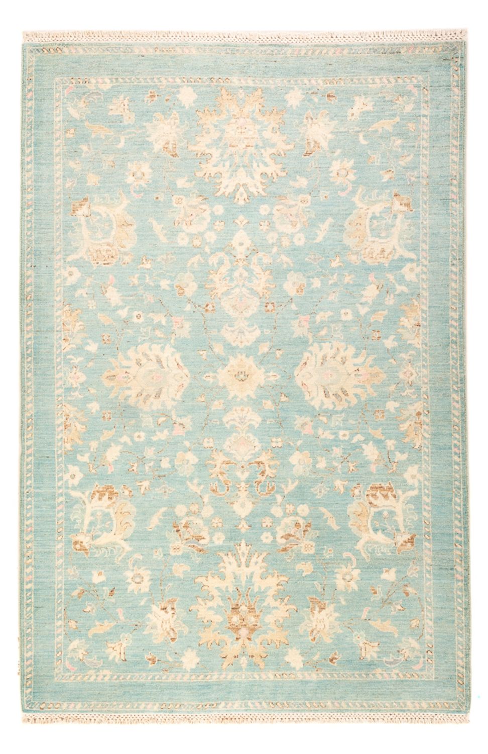 Tappeto Ziegler - Ariana - Reale - 187 x 124 cm - blu chiaro