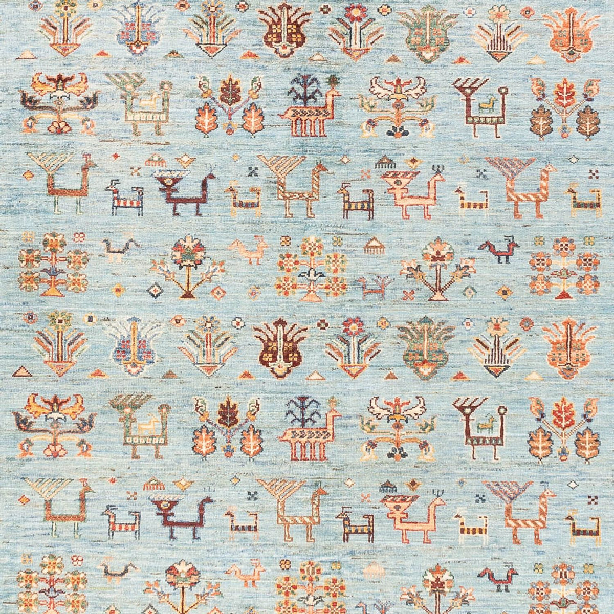 Tappeto Ziegler - Ariana - 300 x 202 cm - blu chiaro