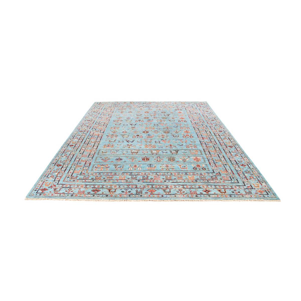 Tappeto Ziegler - Ariana - 300 x 202 cm - blu chiaro