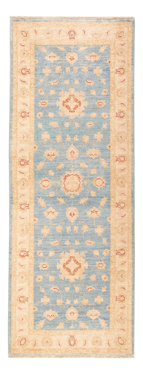Tappeto corsia Tappeto Ziegler - 200 x 77 cm - blu chiaro