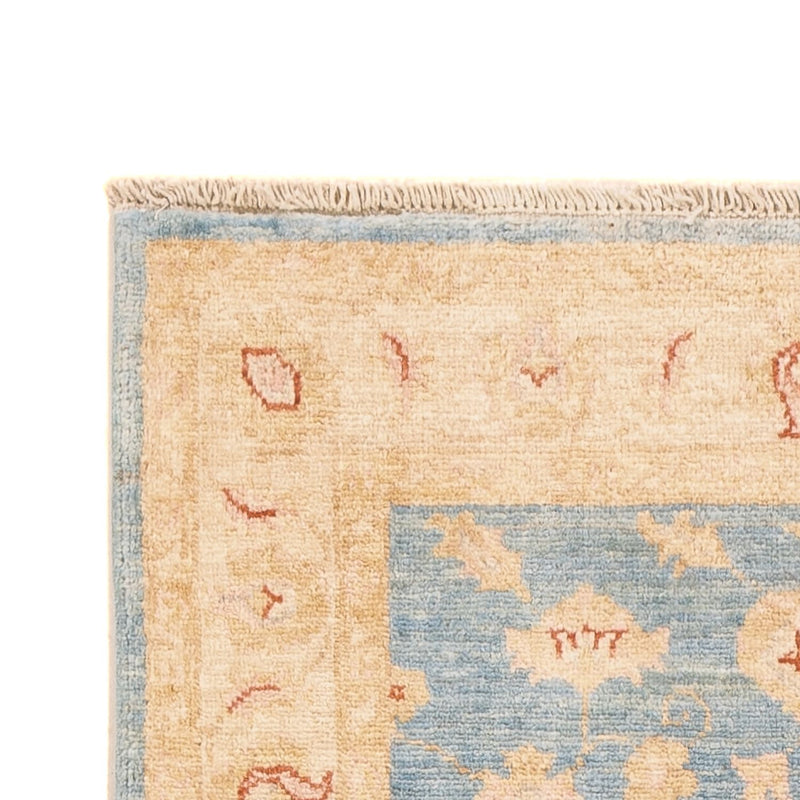Tappeto corsia Tappeto Ziegler - 200 x 77 cm - blu chiaro