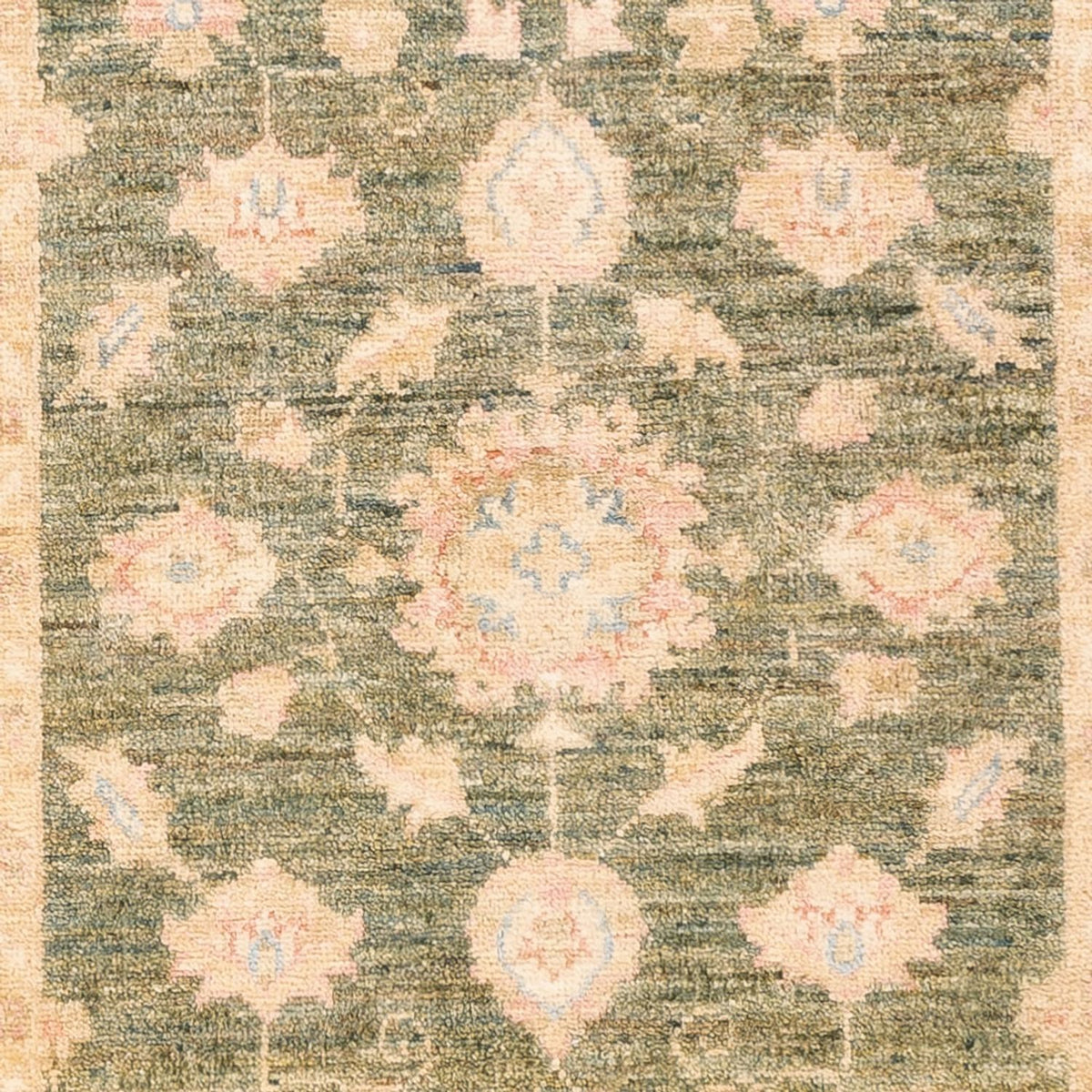 Tappeto corsia Tappeto Ziegler - 197 x 77 cm - verde oliva