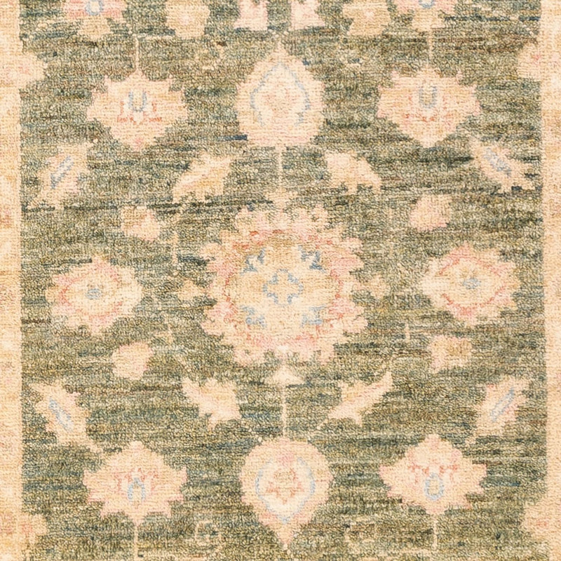 Tappeto corsia Tappeto Ziegler - 197 x 77 cm - verde oliva