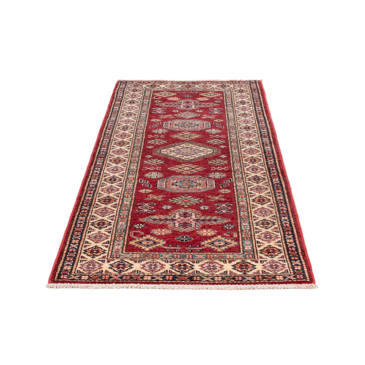 Tappeto corsia Tappeto Ziegler - Kazak - 210 x 76 cm - rosso