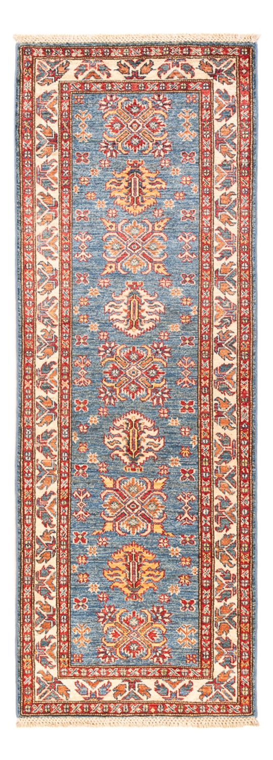 Tappeto corsia Tappeto Ziegler - Kazak - 202 x 72 cm - blu