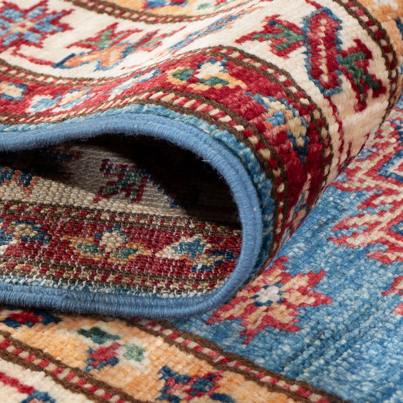 Tappeto corsia Tappeto Ziegler - Kazak - 180 x 60 cm - blu