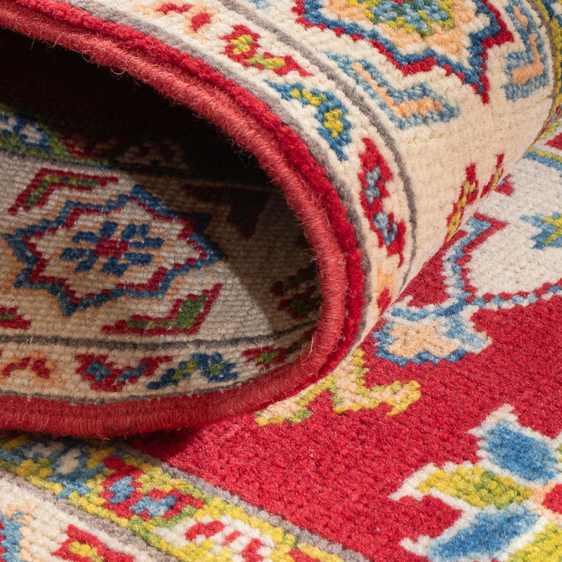 Tappeto corsia Tappeto Ziegler - Kazak - 195 x 81 cm - rosso