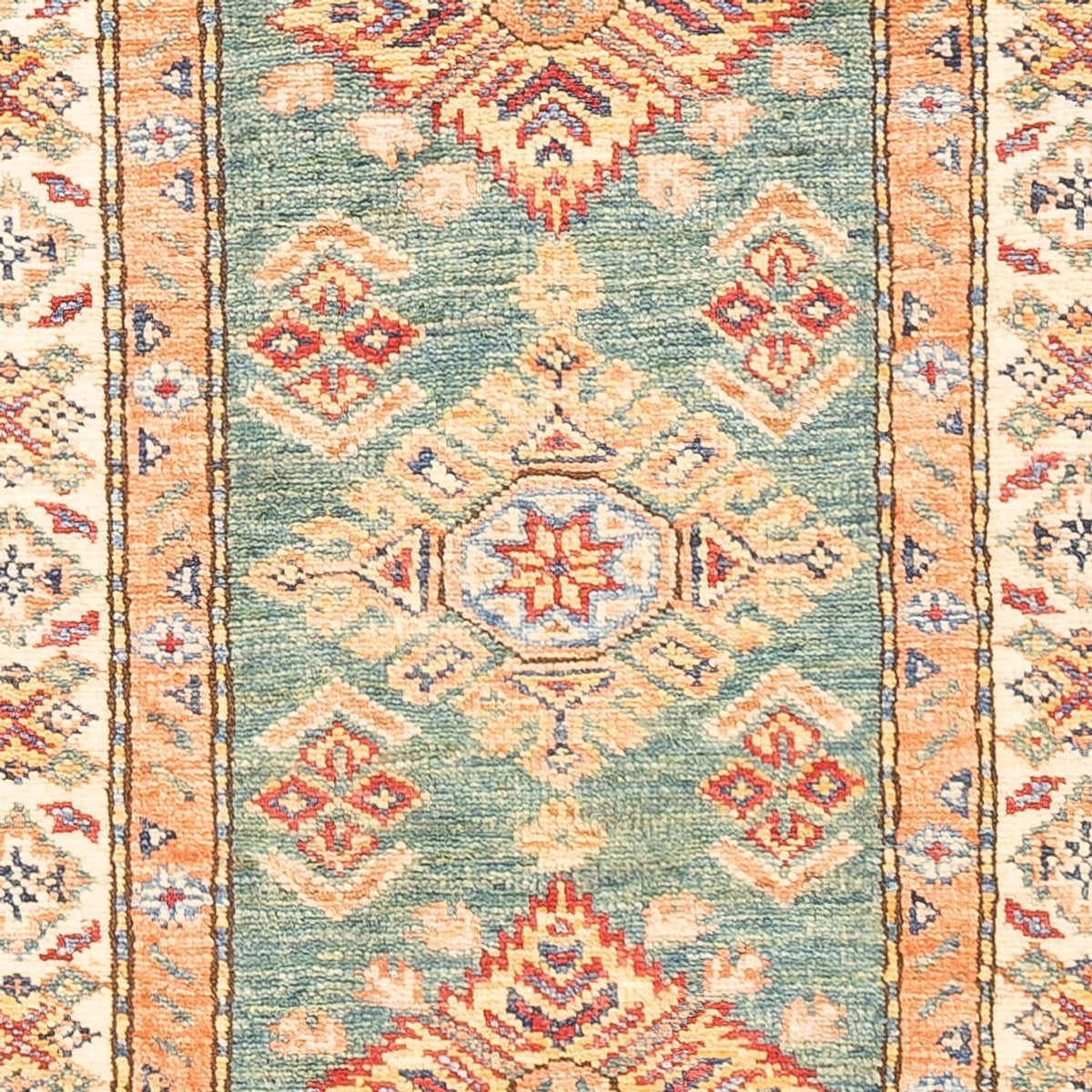 Tappeto corsia Tappeto Ziegler - Kazak - 178 x 58 cm - verde chiaro