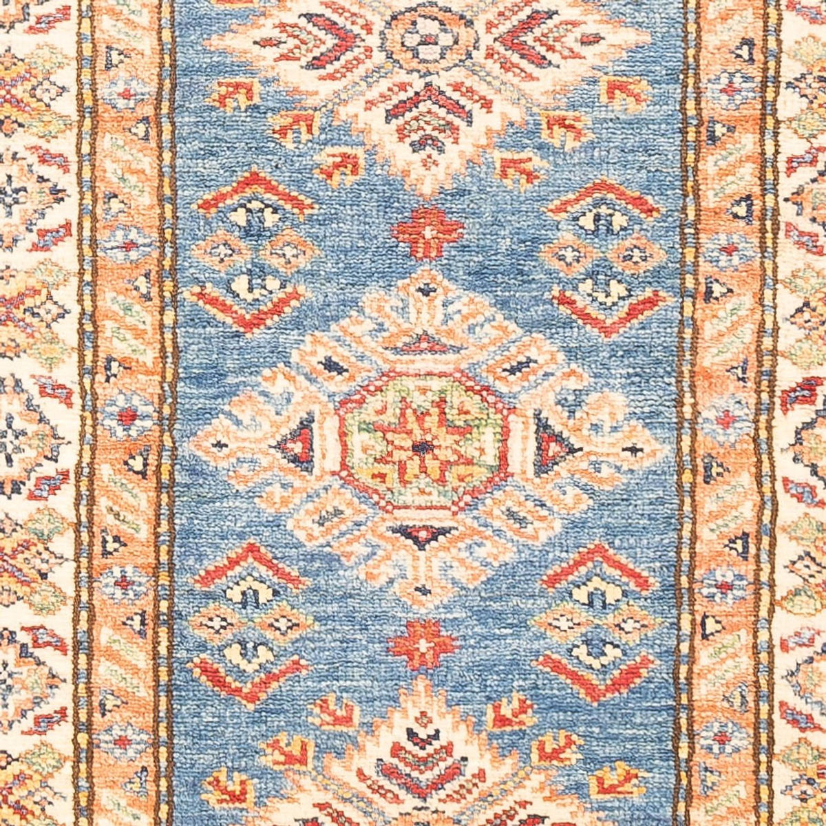 Tappeto corsia Tappeto Ziegler - Kazak - 177 x 61 cm - blu chiaro