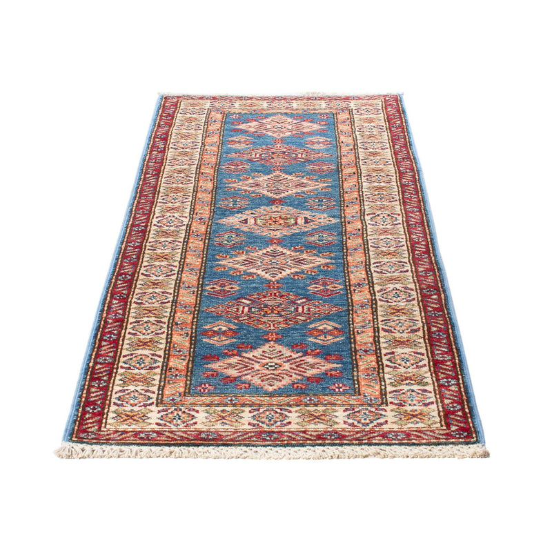 Tappeto corsia Tappeto Ziegler - Kazak - 177 x 61 cm - blu chiaro