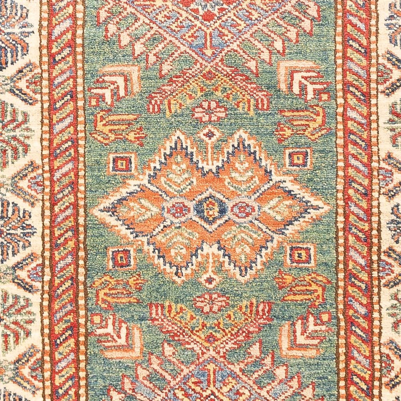 Tappeto corsia Tappeto Ziegler - Kazak - 198 x 76 cm - verde chiaro
