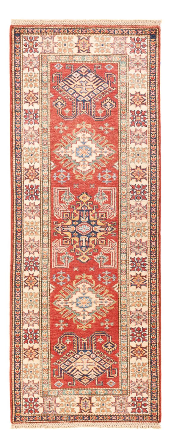 Tappeto corsia Tappeto Ziegler - Kazak - 190 x 73 cm - rosso chiaro