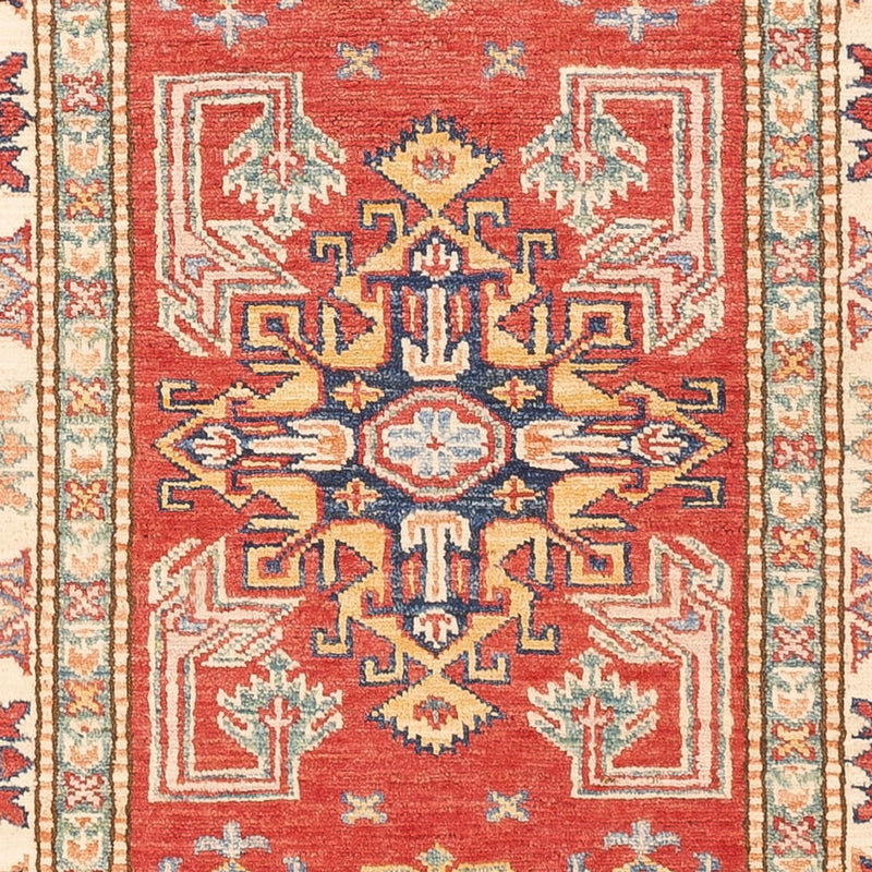 Tappeto corsia Tappeto Ziegler - Kazak - 190 x 73 cm - rosso chiaro