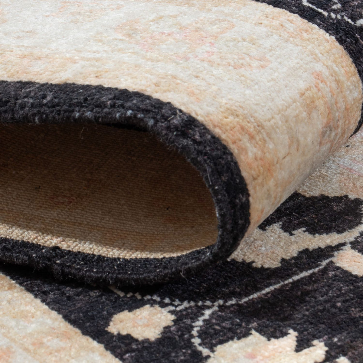 Tappeto corsia Tappeto Ziegler - 211 x 78 cm - nero