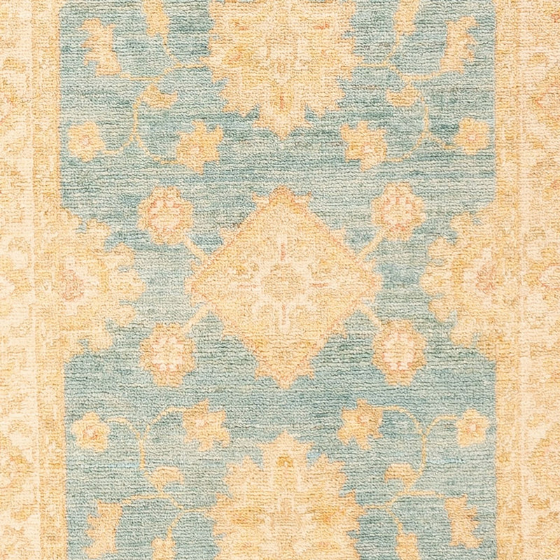 Tappeto corsia Tappeto Ziegler - 209 x 61 cm - turchese