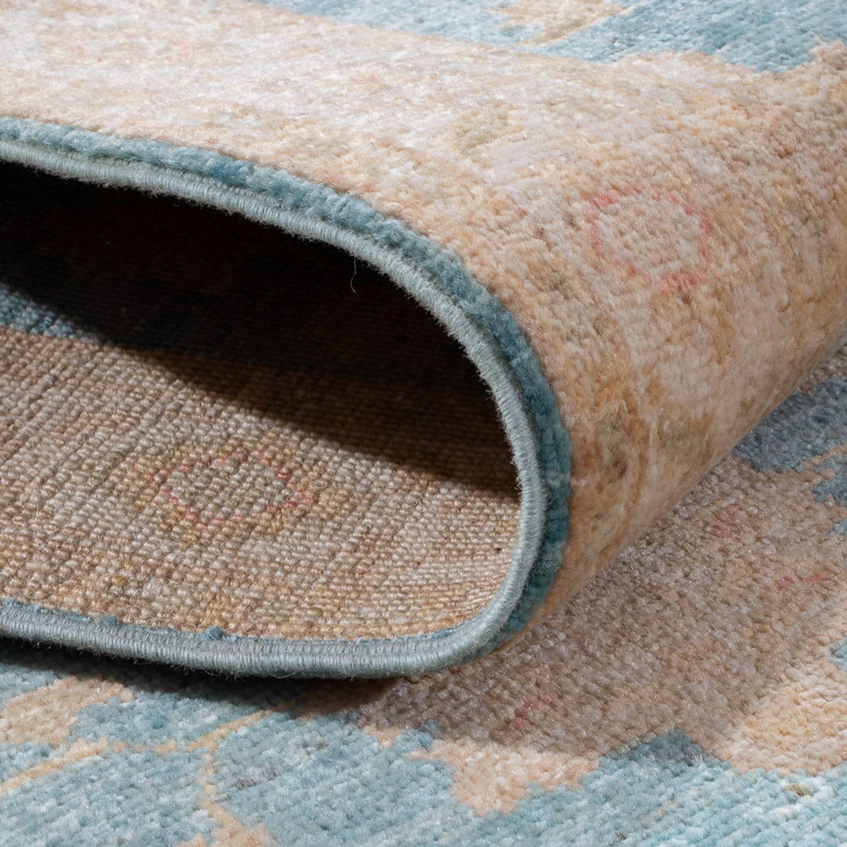Tappeto corsia Tappeto Ziegler - 209 x 61 cm - turchese