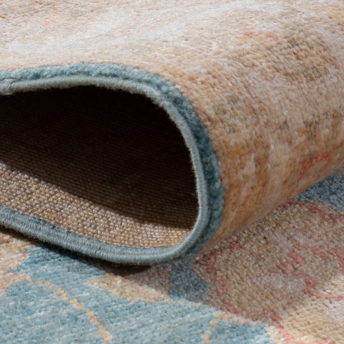 Tappeto corsia Tappeto Ziegler - 208 x 61 cm - turchese
