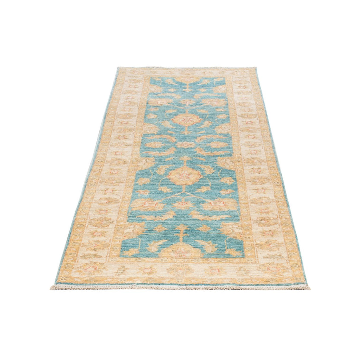 Tappeto corsia Tappeto Ziegler - 208 x 61 cm - turchese