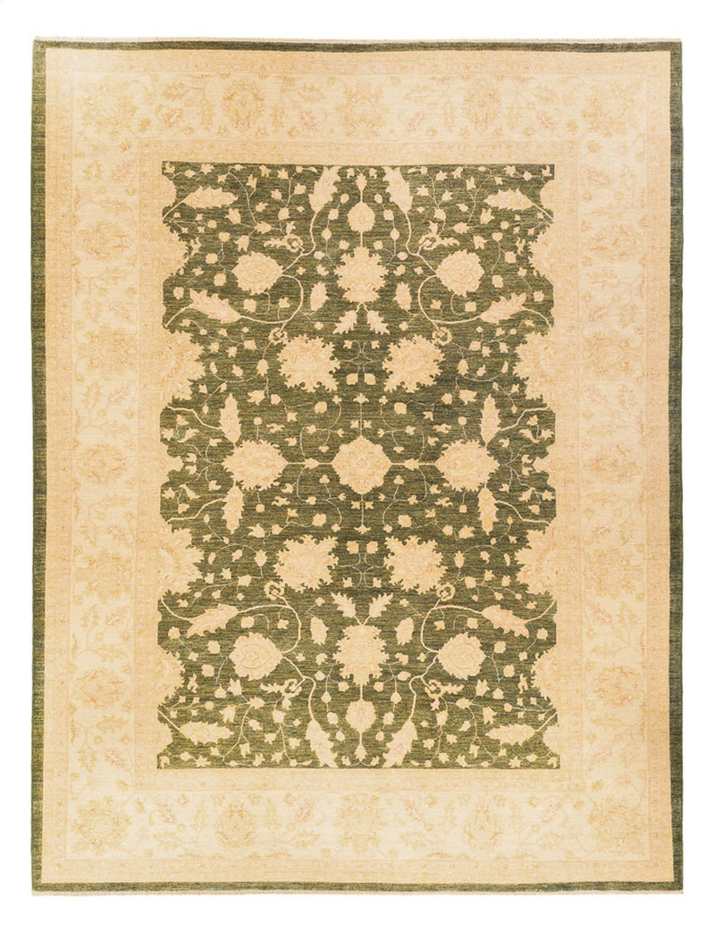 Tappeto Ziegler - 404 x 307 cm - verde oliva